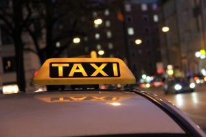 Tesla Taxi Car