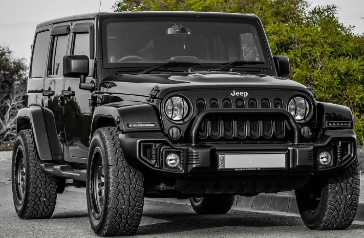 four wheel drive Jeep Wrangler