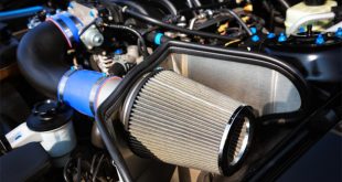 High performance cold air intake air filter