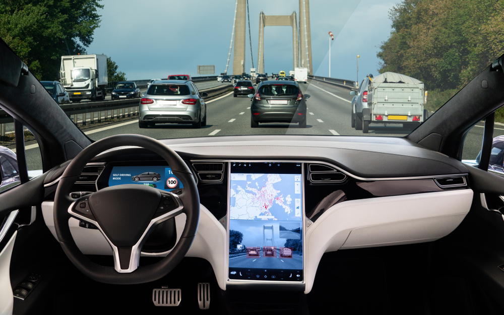 self-driving car interior