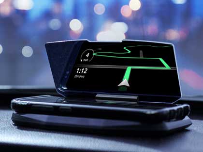 VIZR heads-up display