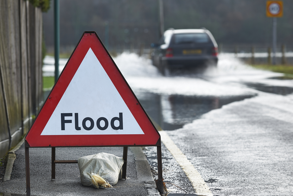 flood water driving