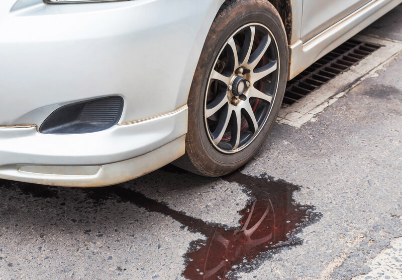 Bad water pump leaking