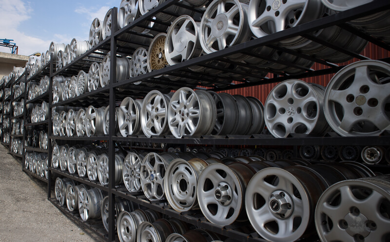 Junkyard car parts