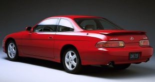 Red Lexus SC400