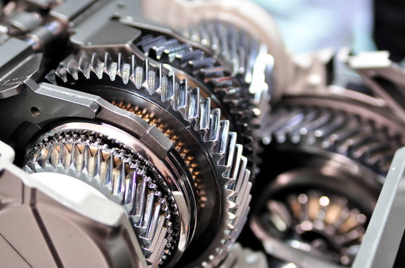 Manual transmission - internal view