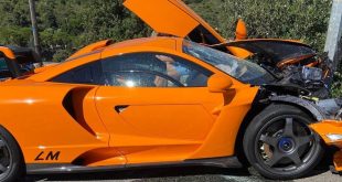 McLaren Senna LM Edition Crashed
