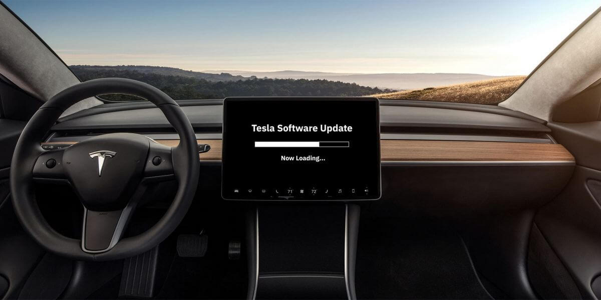 Tesla software update