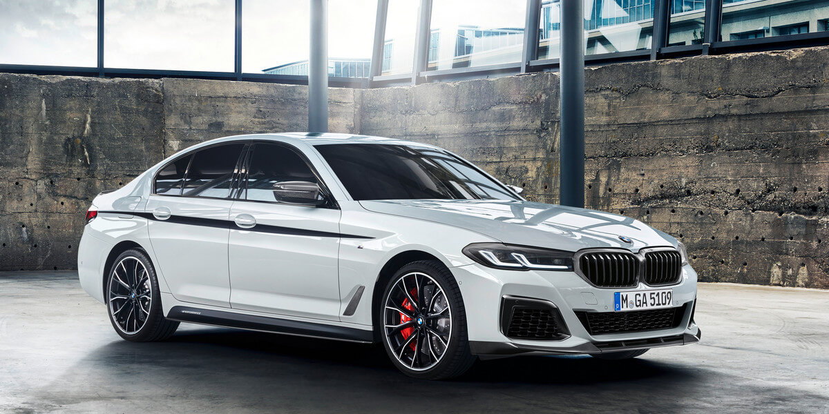BMW 5 series with ConnectedDrive app