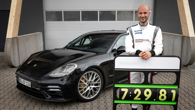 2021 Porsche Panamera Turbo Nürburgring Record