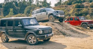 Wrangler VS G-Class VS Defender Off-Road test