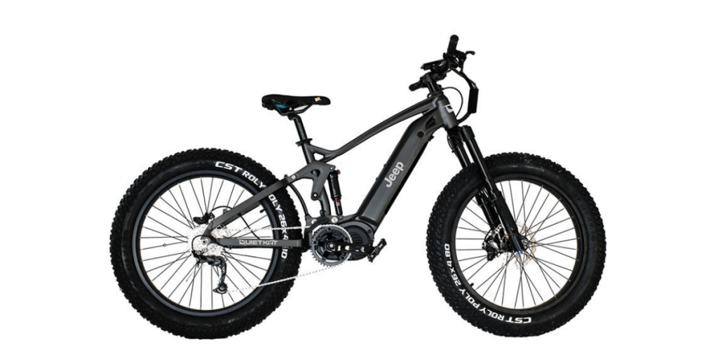 Jeep Launches an Electric Mountain Bike with an Optional 1000W Motor