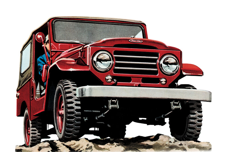 2nd-gen 1955 Toyota Land Cruiser 20 Series