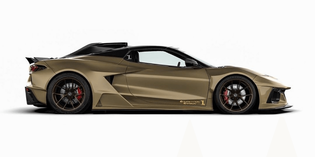 Chevrolet Corvette C8 body kit Competition Carbon C8RR