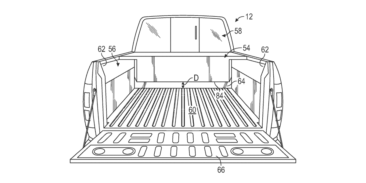Ford F-150 range-extender patent