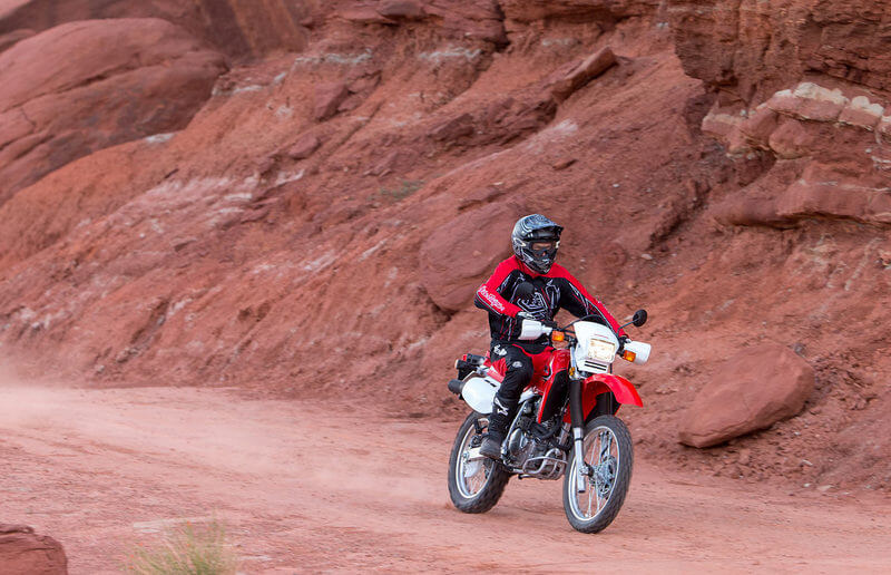 Honda XR650L Adventure motorcycle