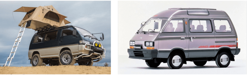 Subaru Domingo & Mitsubishi Delica