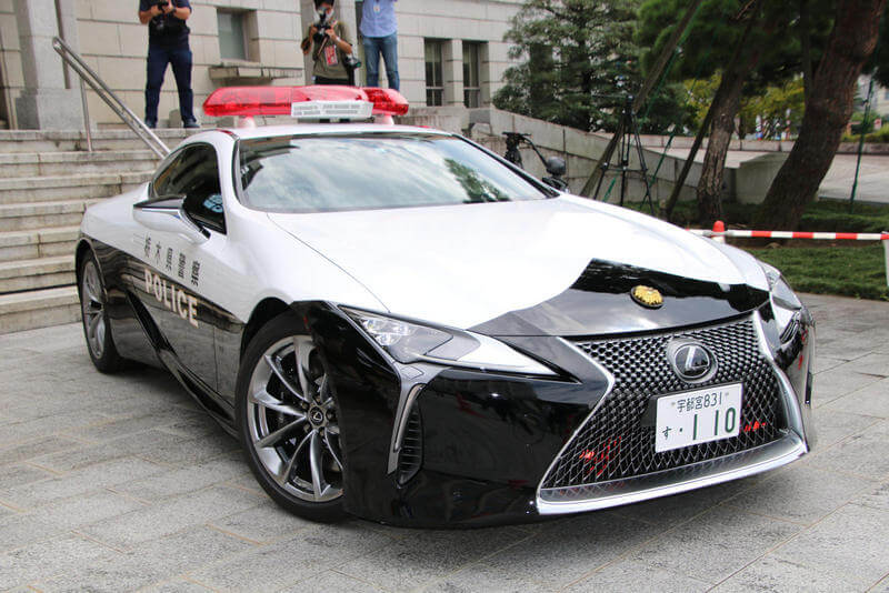 Lexus LC 500 Japan Police 