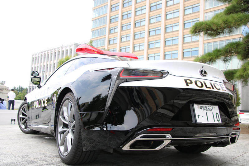 Lexus LC 500 Japan Police 