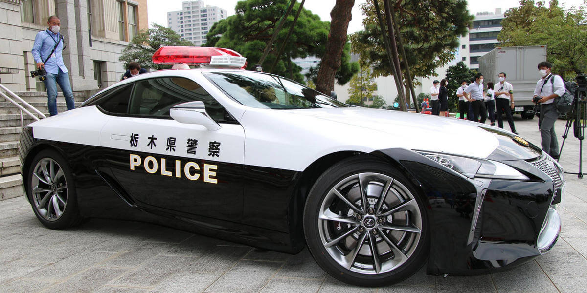 Lexus LC 500 Japan Police