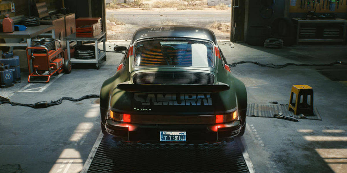 Porsche 911 Cyberpunk 2077