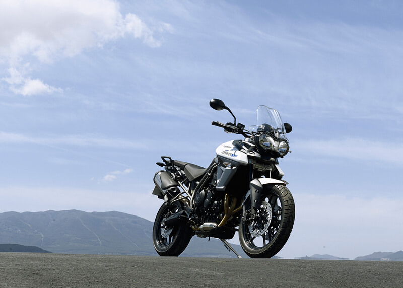 Triumph Tiger 800 Adventure motorcycle