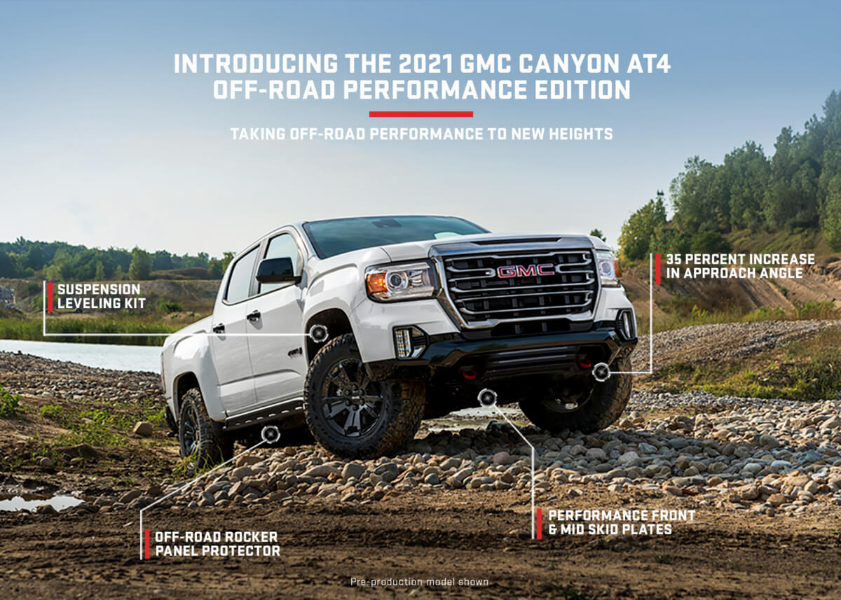 2021 GMC Canyon AT4 Off-Road Performance Edition
