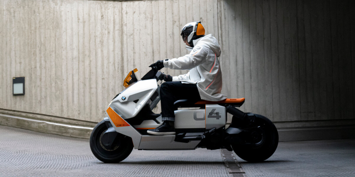 BMW Motorrad Definition CE 04 Electric Scooter