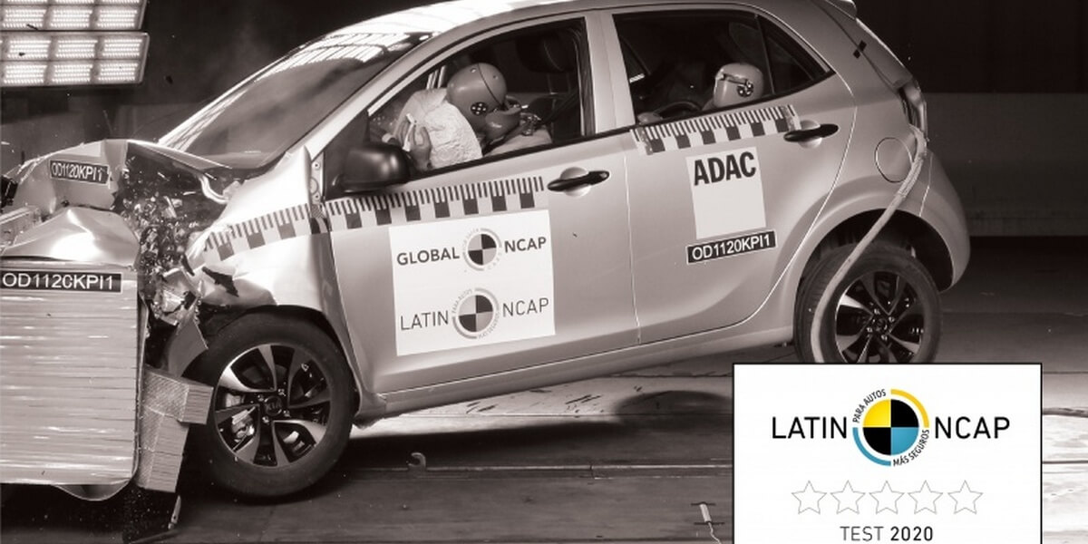 Kia Picanto Latin NCAP crash test