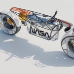 NASA Electric Lunar Motorcycle