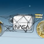 NASA Electric Lunar Motorcycle