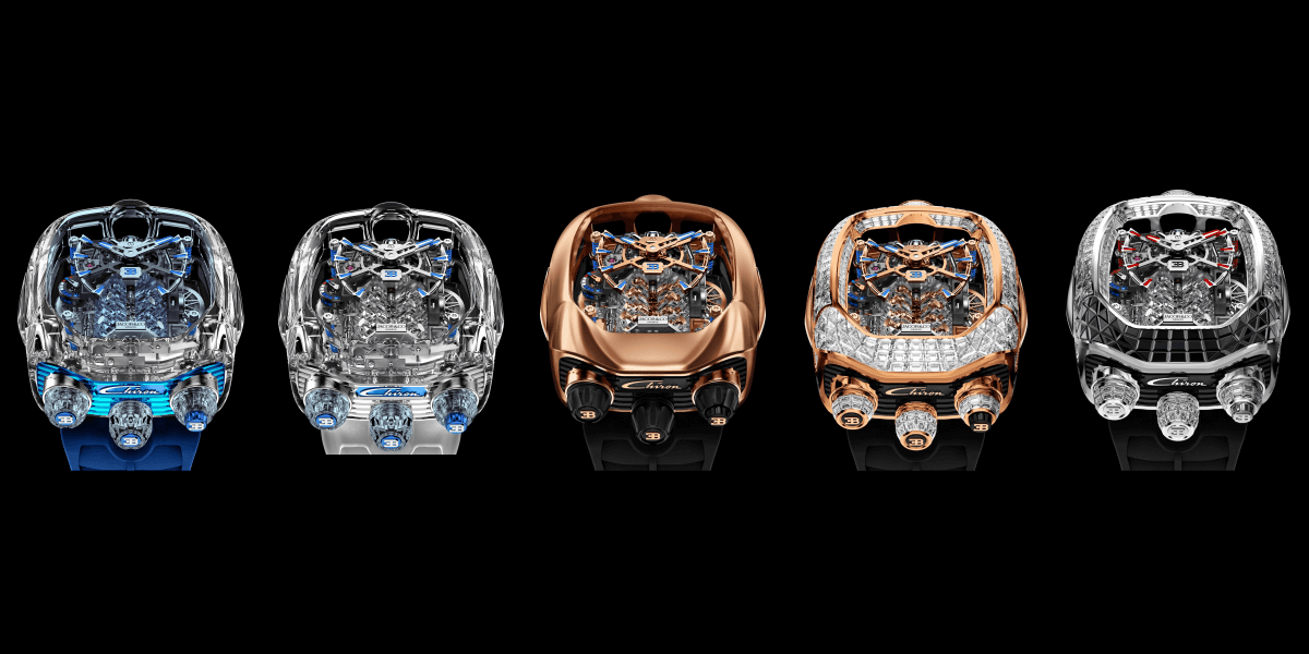 Bugatti and Jacob & Co. Chiron-inspired watch collection