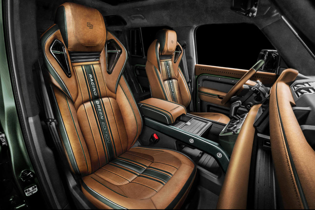 Carlex Design Land Rover Defender Racing Green Edition 