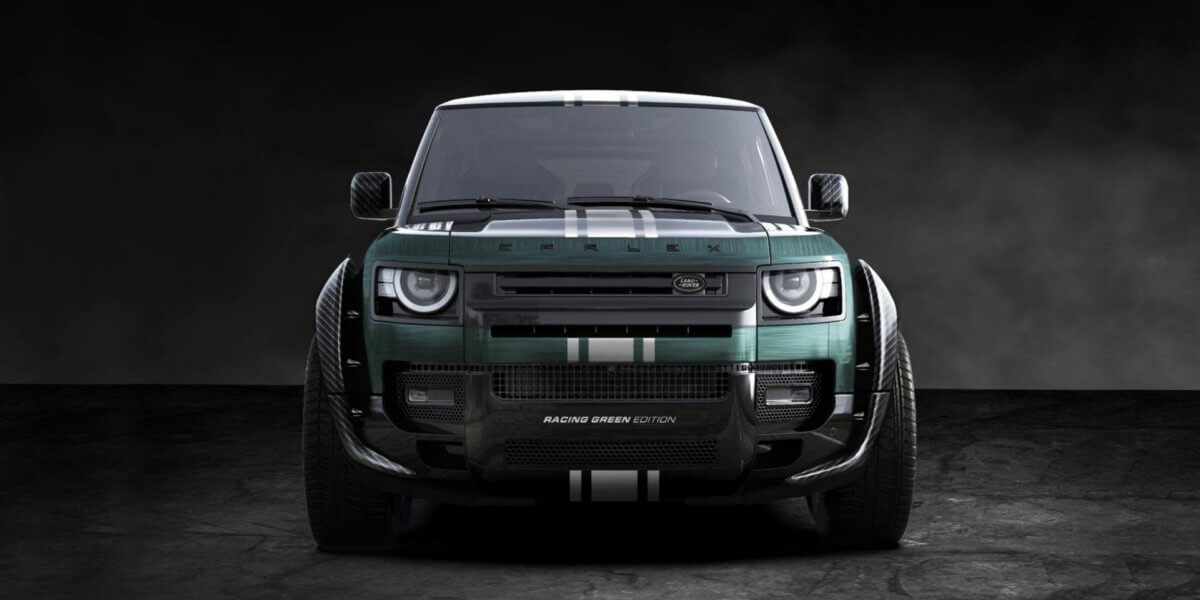 Carlex Design Land Rover Defender Racing Green Edition