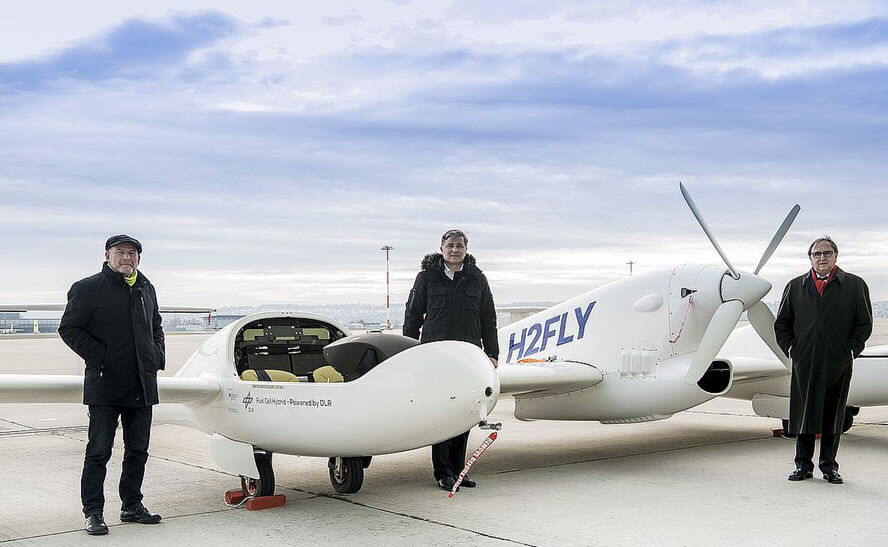 DLR-HY4 Hydrogen Fuel Cell Aircraft