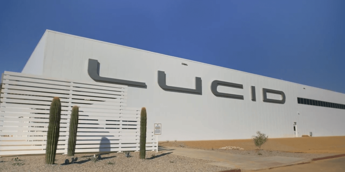 Lucid Motors Completes its AMP-1 Plant in Arizona