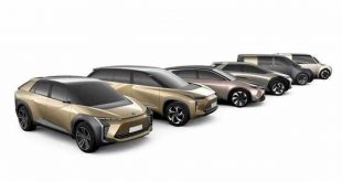 Toyota BZ electric SUV lineup