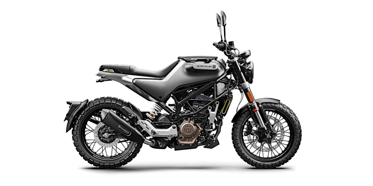 New Husqvarna Svartpilen 125  Learner-legal street scrambler