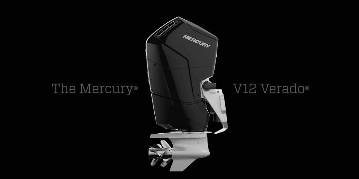 Mercury Marine V12 Verado Outboard Yacht Engine