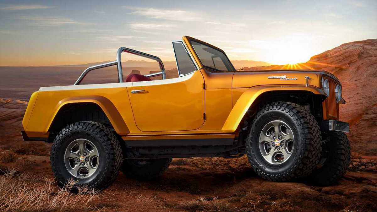 1968 jeepster beach concept restomod