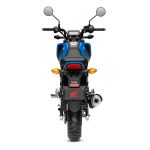 2022 Honda Grom Candy Blue Rear