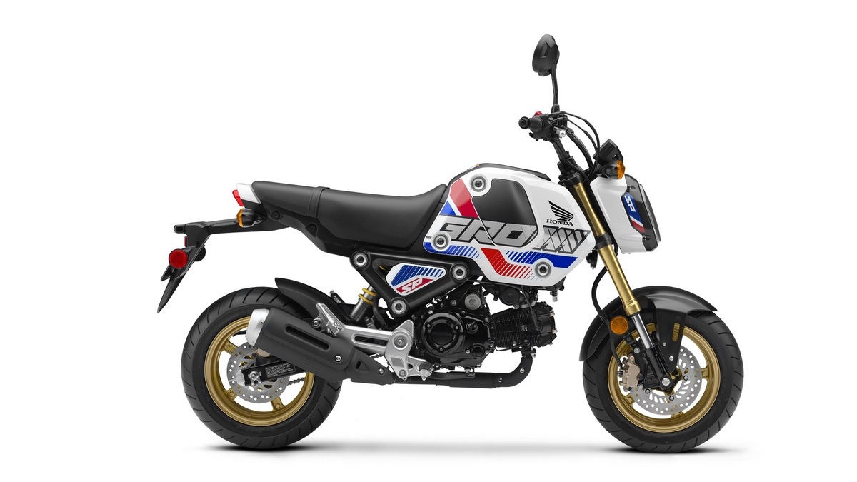 2022 Honda Grom SP Pearl White RHP