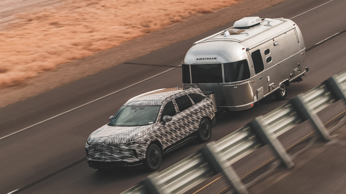 INFINITI QX60 - Development Towing capability