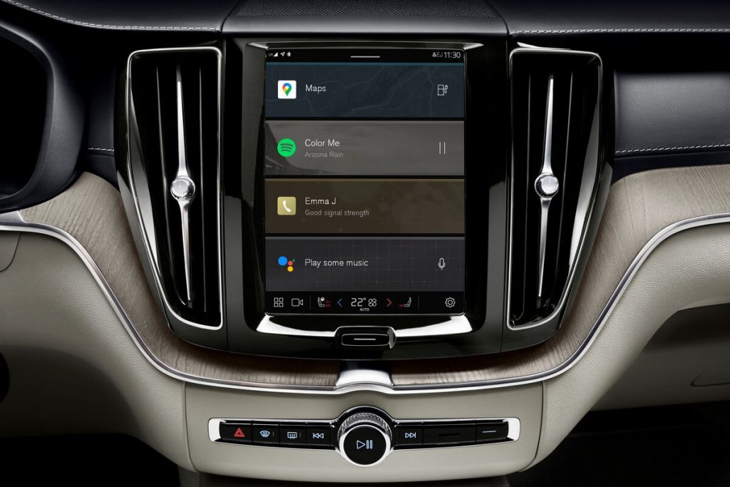 Volvo android infotainment