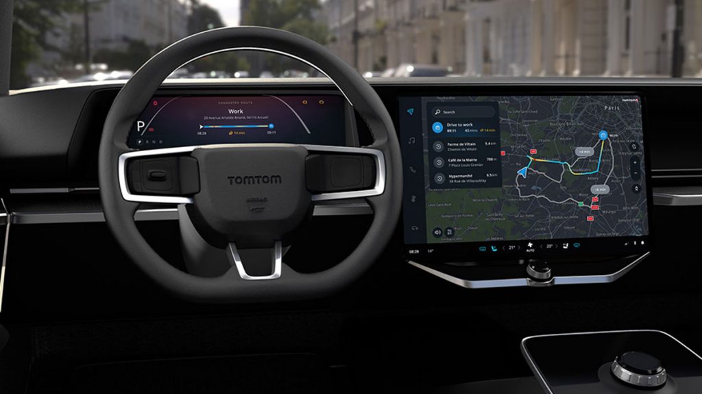 TomTom Announces CloudBased InDash Navigation System