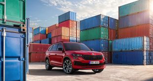 2021 Skoda Kodiaq front 3/4 shipyard