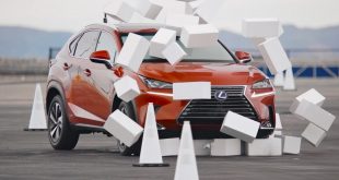 2021 Lexus NX 4.6 texting and driving test