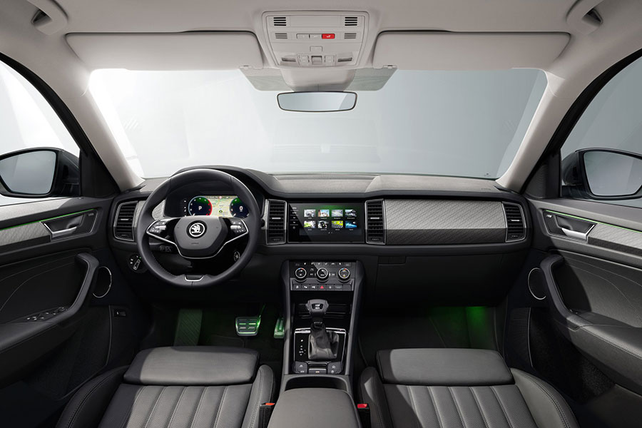 2021 Skoda Kodiaq interior dashboard