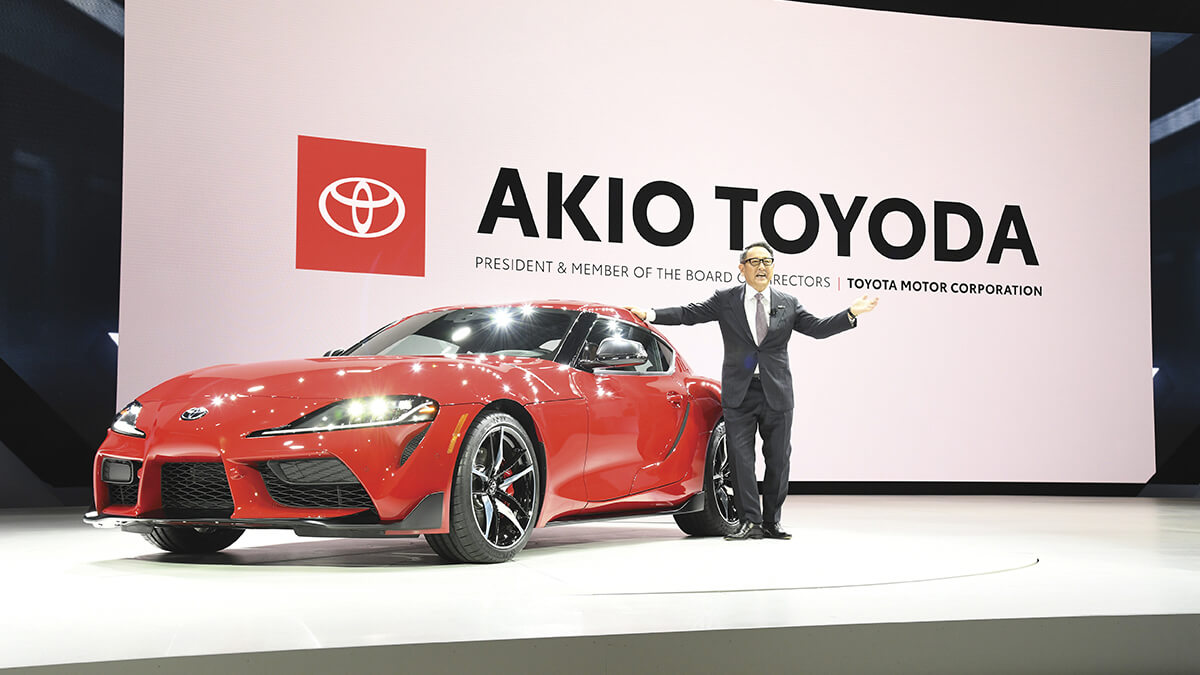 Akio Toyoda Receives 2021 World Car Person of the Year Award