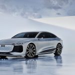 Audi A6 e-tron front 3/4